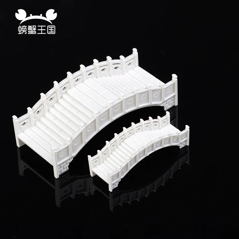 3pcs plastic arch h bridge White 1:100 TT 1:75 OO Scale fairy garden accessories model building kit
3pcs plastic arch h bridge White 1:100 TT 1:75 OO Scale fairy garden accessories model building kit