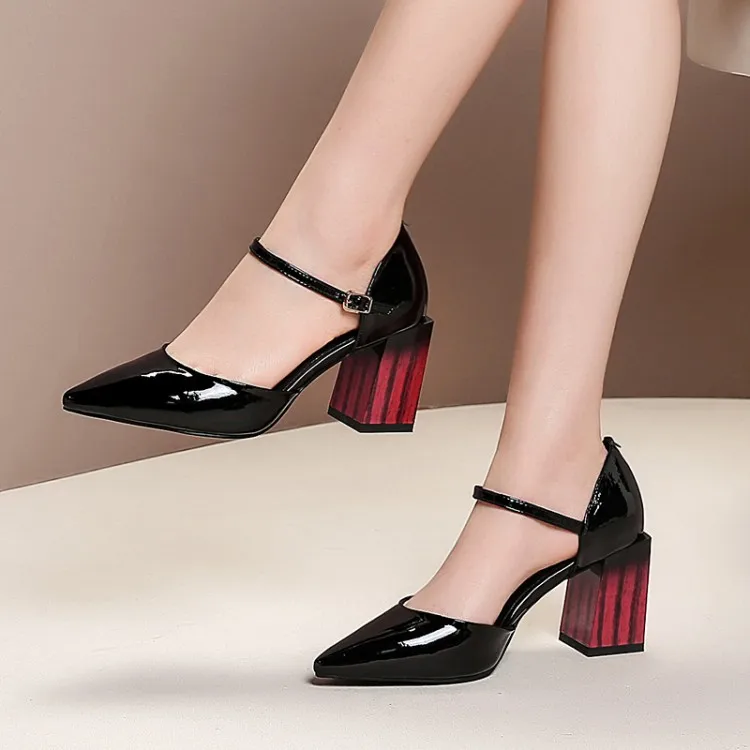 Big Size 9 10 11 12 high heels sandals women shoes woman summer ladies Sharp-toed sandals with wrapped heels and thick heels
Big Size 9 10 11 12 high heels sandals women shoes woman summer ladies Sharp-toed sandals with wrapped heels and thick heels