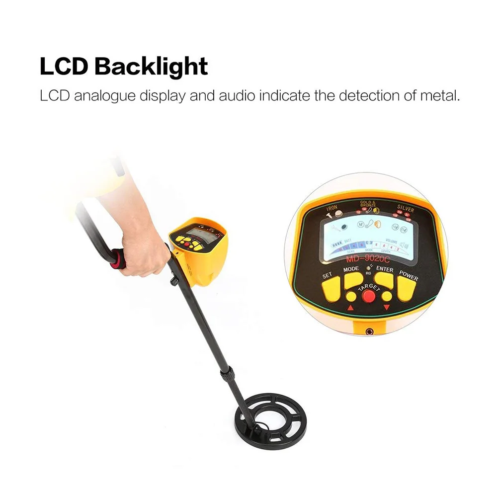 MD9020C Underground Metal Detector Gold Digger Treasure Hunter MD9020C Professional Detecting Equipment
MD9020C Underground Metal Detector Gold Digger Treasure Hunter MD9020C Professional Detecting Equipment