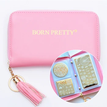 BORN PRETTY Nail Stamping Plate Holder Case 24 Slots Round Square Rectangular Nail Art Plate Organizer Bag
BORN PRETTY Nail Stamping Plate Holder Case 24 Slots Round Square Rectangular Nail Art Plate Organizer Bag