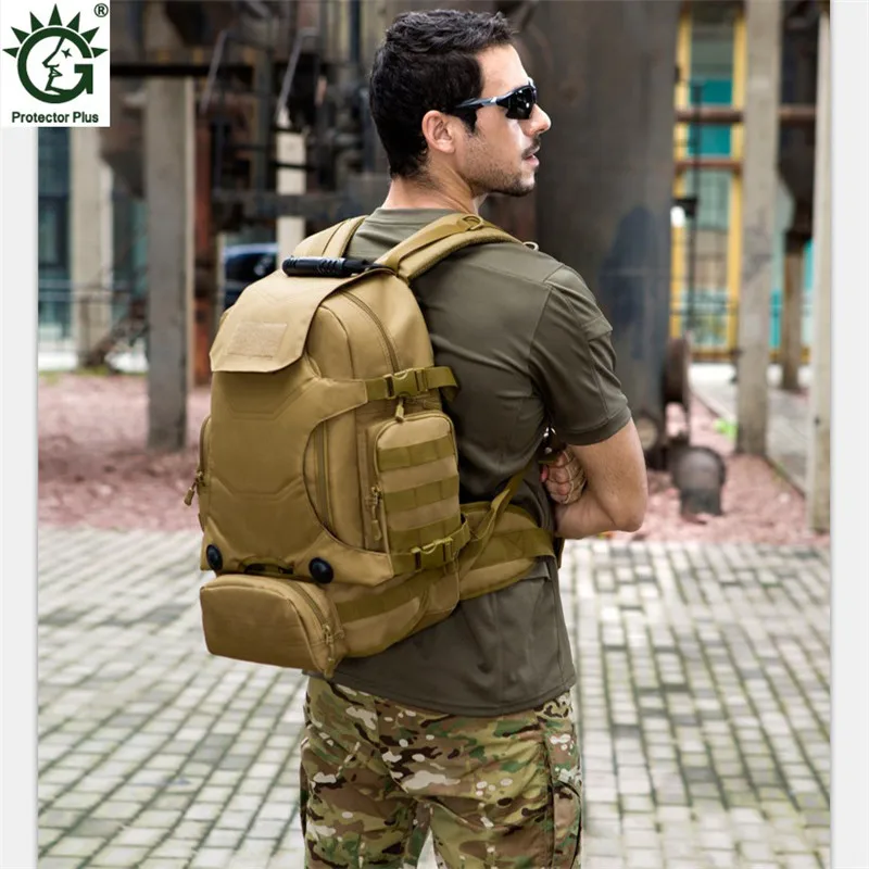 Men's Military Backpack High Quality Waterproof Nylon Women Laptop Back Bag Camouflage Multifunction Men Travel Rucksack 2019
Men's Military Backpack High Quality Waterproof Nylon Women Laptop Back Bag Camouflage Multifunction Men Travel Rucksack 2019
