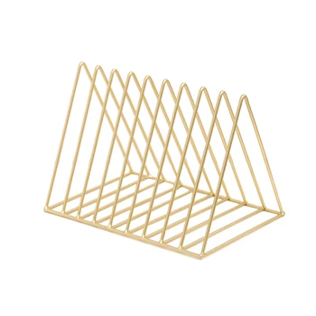 1Pc Book Holder Storage Rack Desktop Metal Wire Magazine Rack Bookshelf for Home Office Tea Shop
1Pc Book Holder Storage Rack Desktop Metal Wire Magazine Rack Bookshelf for Home Office Tea Shop