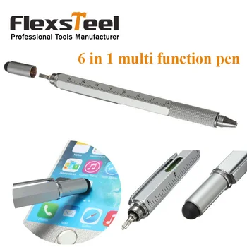 Promotional Products 40pcs Portable 6 in 1 Multi Tool Pen with Touch Screen Ruler Level Multi Screwdriver
Promotional Products 40pcs Portable 6 in 1 Multi Tool Pen with Touch Screen Ruler Level Multi Screwdriver
