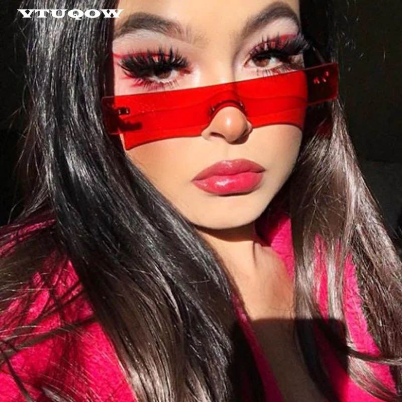 Fashion Small Frame Rimless Sunglasses Women Brand Designer Gradient Vintage Square Sun Glasses For Women UV400 Candy Color Lens
Fashion Small Frame Rimless Sunglasses Women Brand Designer Gradient Vintage Square Sun Glasses For Women UV400 Candy Color Lens