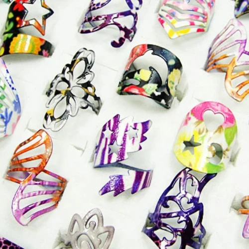 200pcs Wholesale jewelry ring lots colored Enamel glaze stainless steel Rings WOMENS ALLOY RINGS free shipping BL109
200pcs Wholesale jewelry ring lots colored Enamel glaze stainless steel Rings WOMENS ALLOY RINGS free shipping BL109