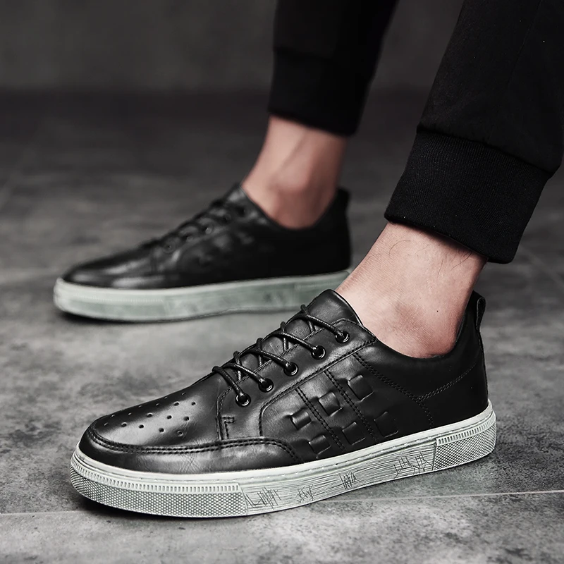 2018 Fashion new shoes men lace-up soft comfortable men casual shoes solid platform shoes for men 5 
2018 Fashion new shoes men lace-up soft comfortable men casual shoes solid platform shoes for men 5