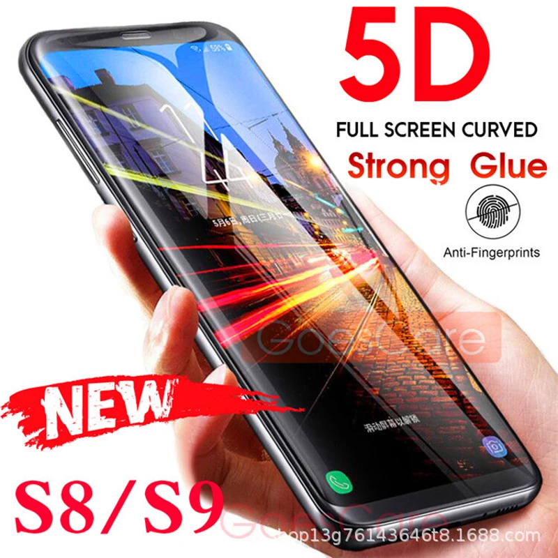 5D Full Curved Tempered Glass Film For Samsung Galaxy Note 8 9 S9 S8 Plus S7 Edge Screen Protector For Samsung A6 A8 Plus 2018
5D Full Curved Tempered Glass Film For Samsung Galaxy Note 8 9 S9 S8 Plus S7 Edge Screen Protector For Samsung A6 A8 Plus 2018
