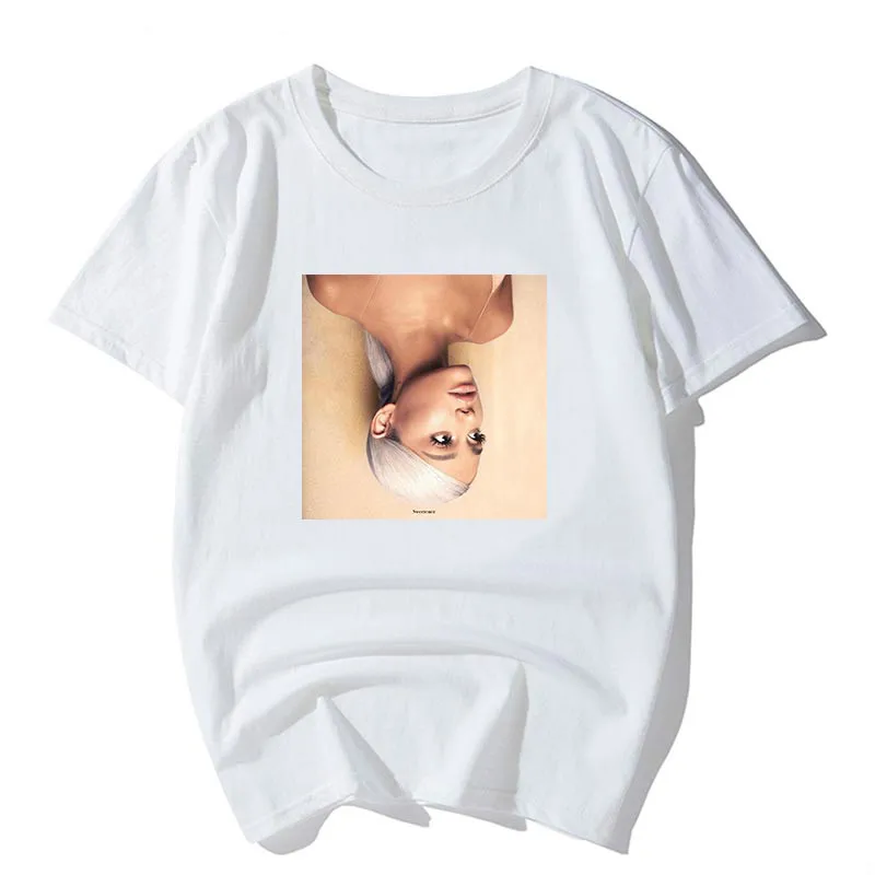 Ariana Grande Streetwear T-Shirt Femme Music Hipster Brand Fashion High Quality Soft Cotton Women Casual T-shirts for Summer
Ariana Grande Streetwear T-Shirt Femme Music Hipster Brand Fashion High Quality Soft Cotton Women Casual T-shirts for Summer