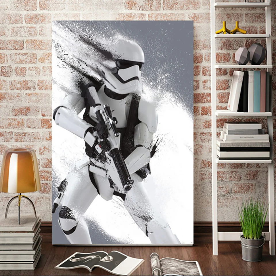 Canvas Prints Home Decor Modular Pictures 5 Piece Star Wars Movie Stormtrooper Painting Modern Boy Room Wall Art Posters Frame
Canvas Prints Home Decor Modular Pictures 5 Piece Star Wars Movie Stormtrooper Painting Modern Boy Room Wall Art Posters Frame