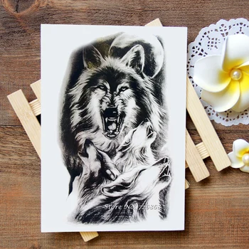 Waterproof Temporary Tattoos Stickers Wolf Tattoo Flash Water Transfer Tattoos fake tattoos for women men #320
Waterproof Temporary Tattoos Stickers Wolf Tattoo Flash Water Transfer Tattoos fake tattoos for women men #320