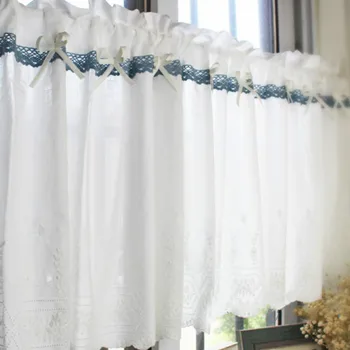 DUNXDECO Short Curtains For Kitchen Door Half Cortinas Romantic White Lace Dream Cotton Rideau Window Blind Warm Home Decor
DUNXDECO Short Curtains For Kitchen Door Half Cortinas Romantic White Lace Dream Cotton Rideau Window Blind Warm Home Decor