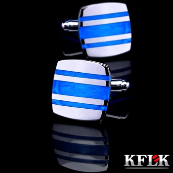 Kflk Jewelry 2016 Shirt Cufflink For Mens Brand Enamel Cuff Link Button High Quality Blue Luxury Wedding Male Gift guests
Kflk Jewelry 2016 Shirt Cufflink For Mens Brand Enamel Cuff Link Button High Quality Blue Luxury Wedding Male Gift guests
