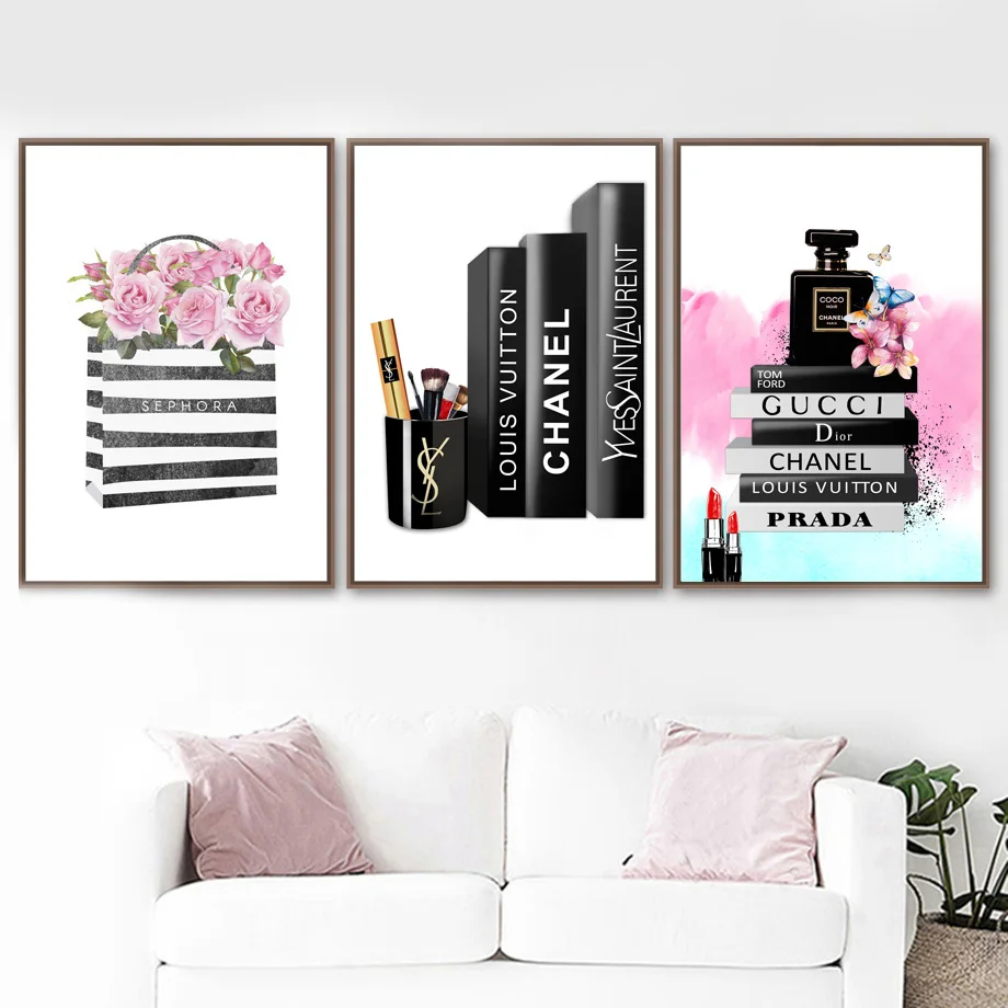 Modern Fashion Nordic Poster Wall Art Canvas Painting Makeup Picture Posters Flowers Wall Pictures For Living Room Unframed
Modern Fashion Nordic Poster Wall Art Canvas Painting Makeup Picture Posters Flowers Wall Pictures For Living Room Unframed