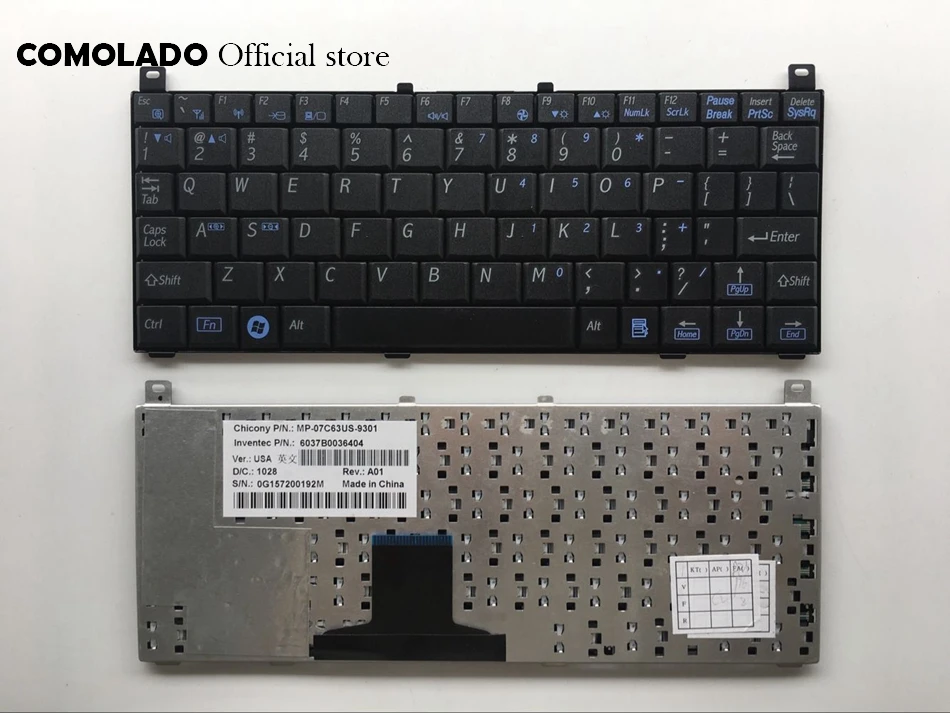 US English keyboard for Toshiba Mini NB100 NB105 NB101 NB100-11B NB100-11J NB100-12S Black keyboard US Layout
US English keyboard for Toshiba Mini NB100 NB105 NB101 NB100-11B NB100-11J NB100-12S Black keyboard US Layout