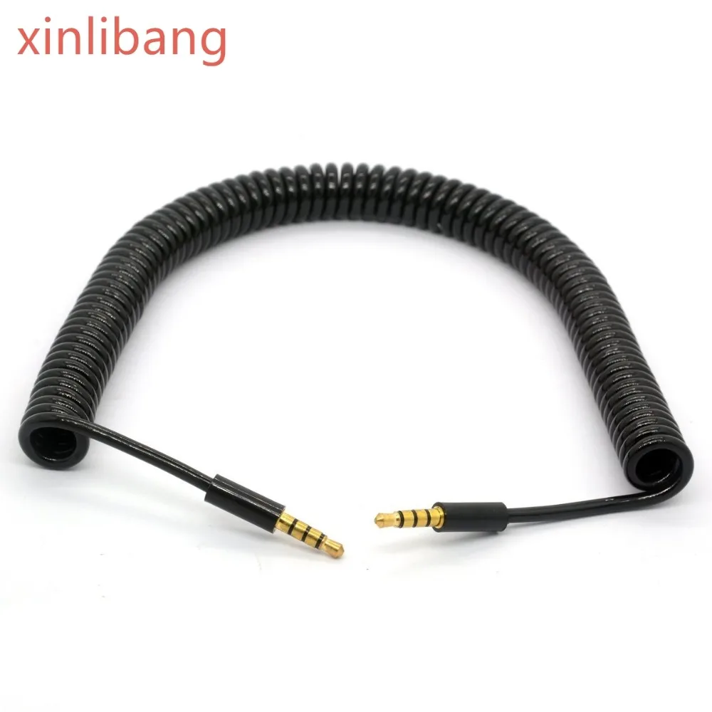 Coiled AUX Cable 3.5mm Audio Cable Plug Spring Aux Stereo Extension Cord Echo Dot- 3M/10Ft
Coiled AUX Cable 3.5mm Audio Cable Plug Spring Aux Stereo Extension Cord Echo Dot- 3M/10Ft