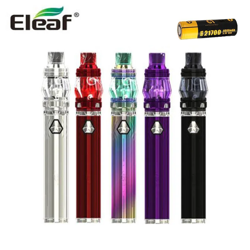 Original Eleaf iJust 21700 Kit 80W iJust 20700 Battery 5.5ml/2ml ELLO Duro Atomizer with HW Coils Electronic Cigarette Vape
Original Eleaf iJust 21700 Kit 80W iJust 20700 Battery 5.5ml/2ml ELLO Duro Atomizer with HW Coils Electronic Cigarette Vape