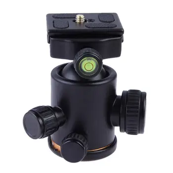 Photography Studio Camera Tripod Ball Head Video Ballhead with Quick Release Plate 1/4" Screw Load 8kg for Tripod Monopod Slider
Photography Studio Camera Tripod Ball Head Video Ballhead with Quick Release Plate 1/4" Screw Load 8kg for Tripod Monopod Slider