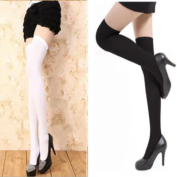 Women Over Knee Stockings Fashion Solid Skinny High Temptation Stretch Nylon Over Knee Socks high meias feminina #L30
Women Over Knee Stockings Fashion Solid Skinny High Temptation Stretch Nylon Over Knee Socks high meias feminina #L30
