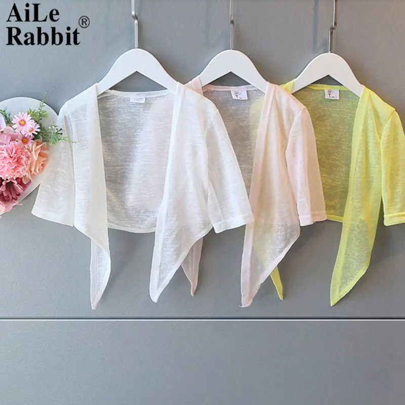 AiLe Rabbit Girls Outerwear Coats Wear The New Summer Wear Girl's Edition Cardigan Children Joker Is Prevented Bask In Clothes
AiLe Rabbit Girls Outerwear Coats Wear The New Summer Wear Girl's Edition Cardigan Children Joker Is Prevented Bask In Clothes