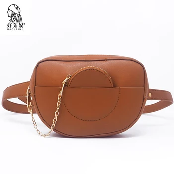 Haolainu Luxury Leather Women Waist Bags New Fashion Waist Packs Brand Women Chest Handbag Trendy Design Chain Travel Money Bags
Haolainu Luxury Leather Women Waist Bags New Fashion Waist Packs Brand Women Chest Handbag Trendy Design Chain Travel Money Bags