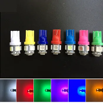10Piece White 360 Degree 5050 SMD 168 194 2825 w5w T10 LED Car Led Light Bulbs For Parking led License Plate Lights
10Piece White 360 Degree 5050 SMD 168 194 2825 w5w T10 LED Car Led Light Bulbs For Parking led License Plate Lights