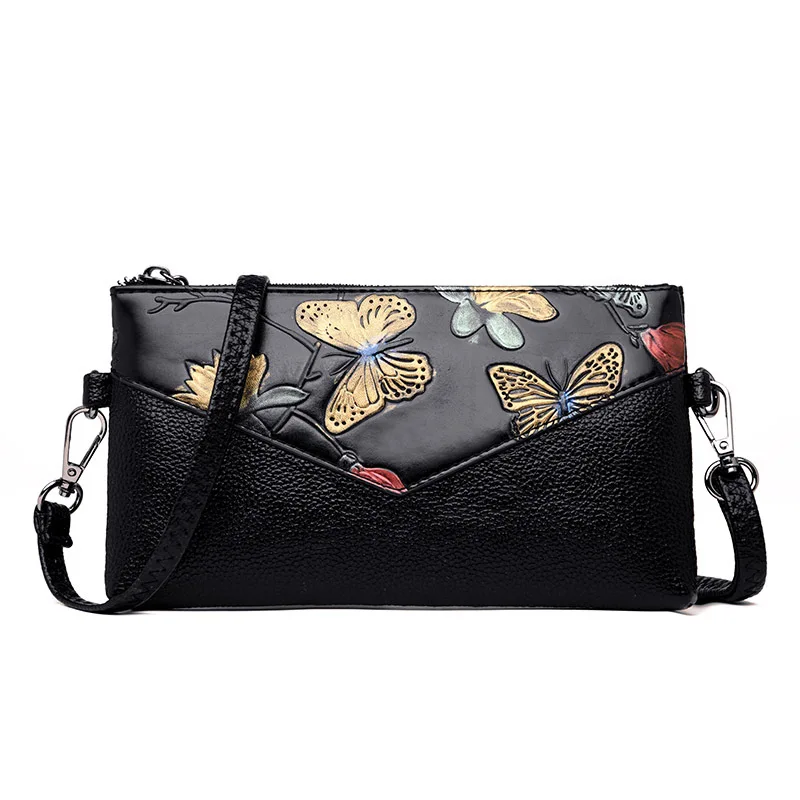 Fashion Leather Ladies Butterfly Flower Pattern Flap Bags Women Shoulder Messenger Bags Women Phone Purse Female Totes Handbags
Fashion Leather Ladies Butterfly Flower Pattern Flap Bags Women Shoulder Messenger Bags Women Phone Purse Female Totes Handbags