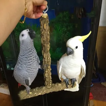 Parrots Perch Birds Stand Holder Natural Wood Shelf Hanging Swing Toys Outdoors
Parrots Perch Birds Stand Holder Natural Wood Shelf Hanging Swing Toys Outdoors
