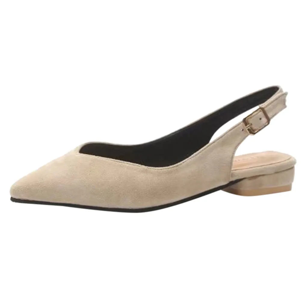 Women Pumps new 2019 spring new hollow coarse sandals Ladies Fashion Solid Pointed Toe Buckle Slingbacks Causal Single Shoes #89
Women Pumps new 2019 spring new hollow coarse sandals Ladies Fashion Solid Pointed Toe Buckle Slingbacks Causal Single Shoes #89