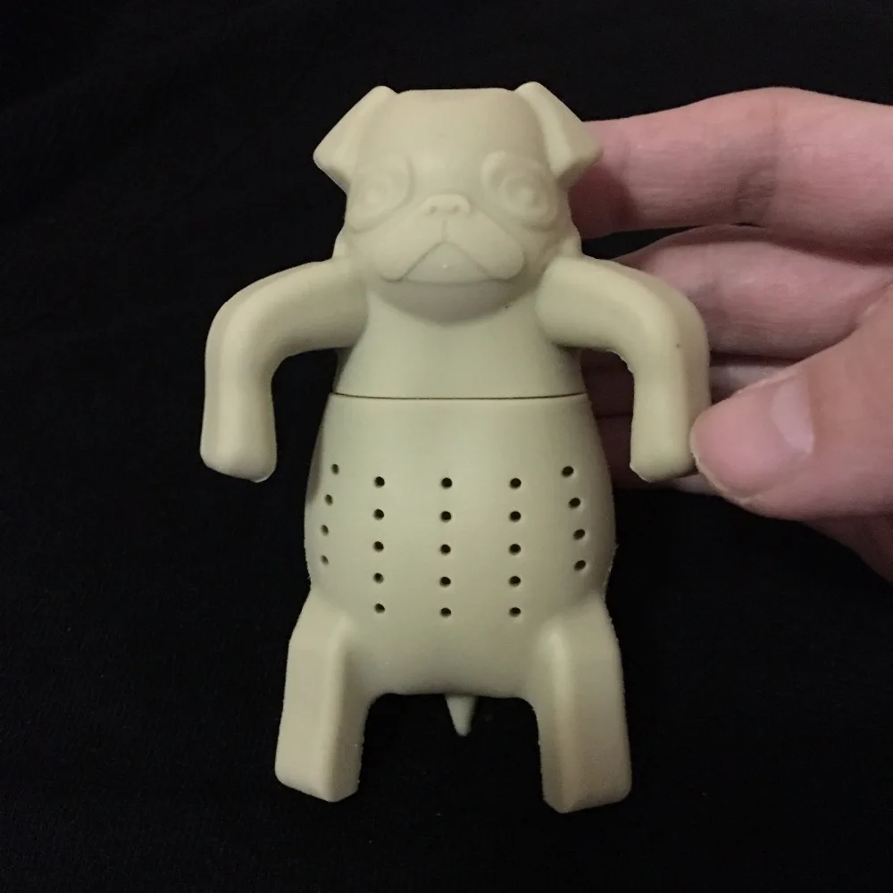 1Pc Lovely Tea Strainers tea infuser Pug In A Mug Silicone Tea Infuser Kawai Portable Dog Tea Strainers Free Shipping
1Pc Lovely Tea Strainers tea infuser Pug In A Mug Silicone Tea Infuser Kawai Portable Dog Tea Strainers Free Shipping