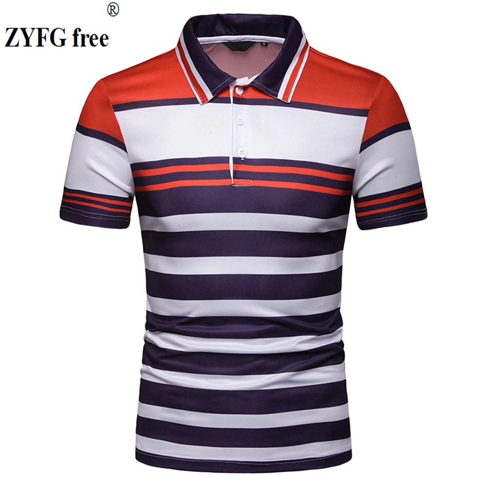 2019 hot pop men casual polo shirt striped turn-down collar casual hit color polo shirt breathable Slim male summer tops
2019 hot pop men casual polo shirt striped turn-down collar casual hit color polo shirt breathable Slim male summer tops