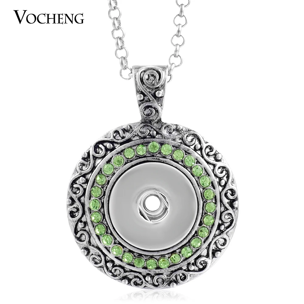 3 Colors Crystal Necklace 18mm Snap Charm Pendant Necklace with Stainless Steel Chain NN-215 Vocheng Jewelry Free Shipping
3 Colors Crystal Necklace 18mm Snap Charm Pendant Necklace with Stainless Steel Chain NN-215 Vocheng Jewelry Free Shipping