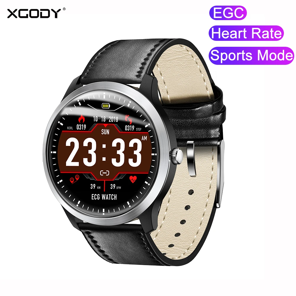 XGODY N58 ECG Smart Watch Pedometer Women Men Heart Rate Monitor Fitness Tracker IP67 Waterproof Smartwatch Fitness Bracelet
XGODY N58 ECG Smart Watch Pedometer Women Men Heart Rate Monitor Fitness Tracker IP67 Waterproof Smartwatch Fitness Bracelet