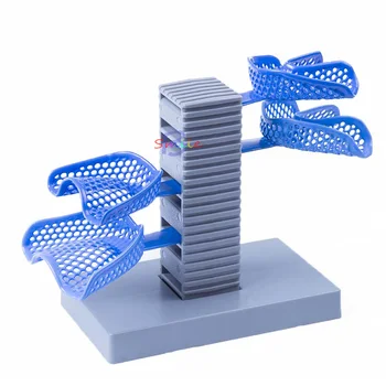 High Quality Dental Clinics Lab Impression Tray Plaster Holder Stand Dental Tray Holder with 4pcs Impression Tray
High Quality Dental Clinics Lab Impression Tray Plaster Holder Stand Dental Tray Holder with 4pcs Impression Tray