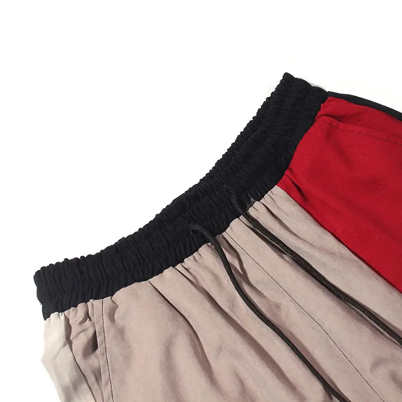 Color Block Patchwork Pants 3