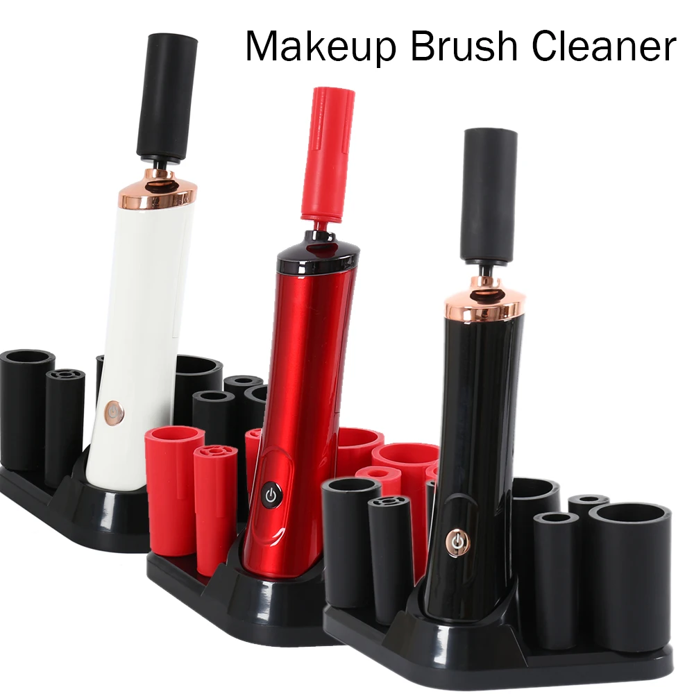 Electric Makeup Brush Cleaner Convenient Silicone Make up Brushes Washing Cleanser Cleaning Tool Machine
Electric Makeup Brush Cleaner Convenient Silicone Make up Brushes Washing Cleanser Cleaning Tool Machine