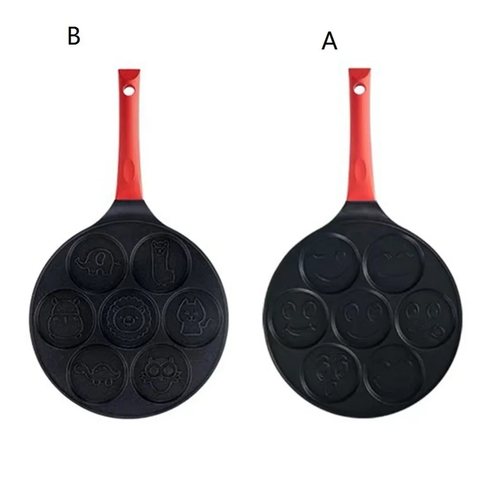 Smiley Face Pancake Pan Fun Enjoy Mini Pancake Omelette Pan With Double Layer Non Stick Coating
Smiley Face Pancake Pan Fun Enjoy Mini Pancake Omelette Pan With Double Layer Non Stick Coating