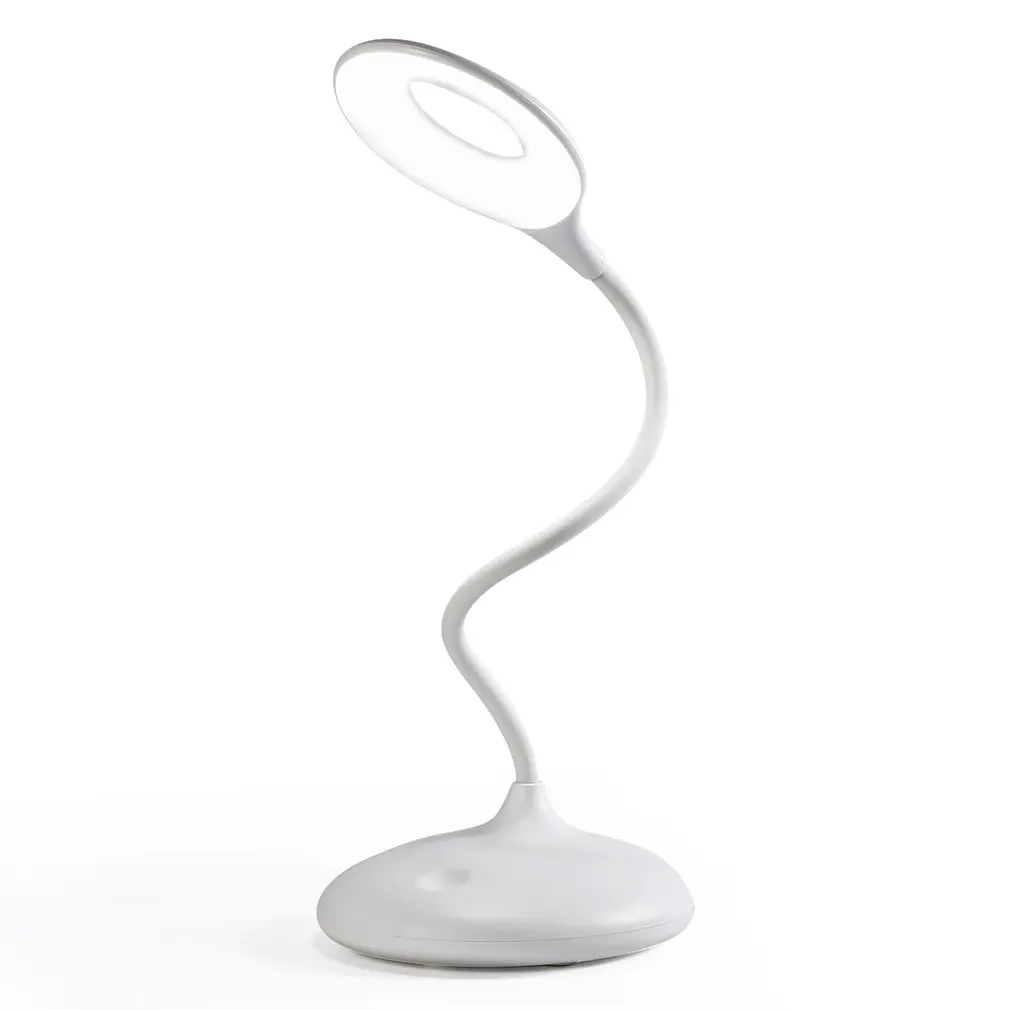 360 Degree Rotating LED Desk Lamp 3W 3 Level Brightness Touch Dimmable Eye Protection Lamp Built-in Rechargeable Battery
360 Degree Rotating LED Desk Lamp 3W 3 Level Brightness Touch Dimmable Eye Protection Lamp Built-in Rechargeable Battery