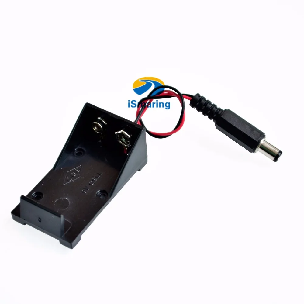 Official iSmaring 1PCS 5.5*2.1 mm 9V Battery Holder Box DC Plug Socket Battery Holder For Arduino
Official iSmaring 1PCS 5.5*2.1 mm 9V Battery Holder Box DC Plug Socket Battery Holder For Arduino