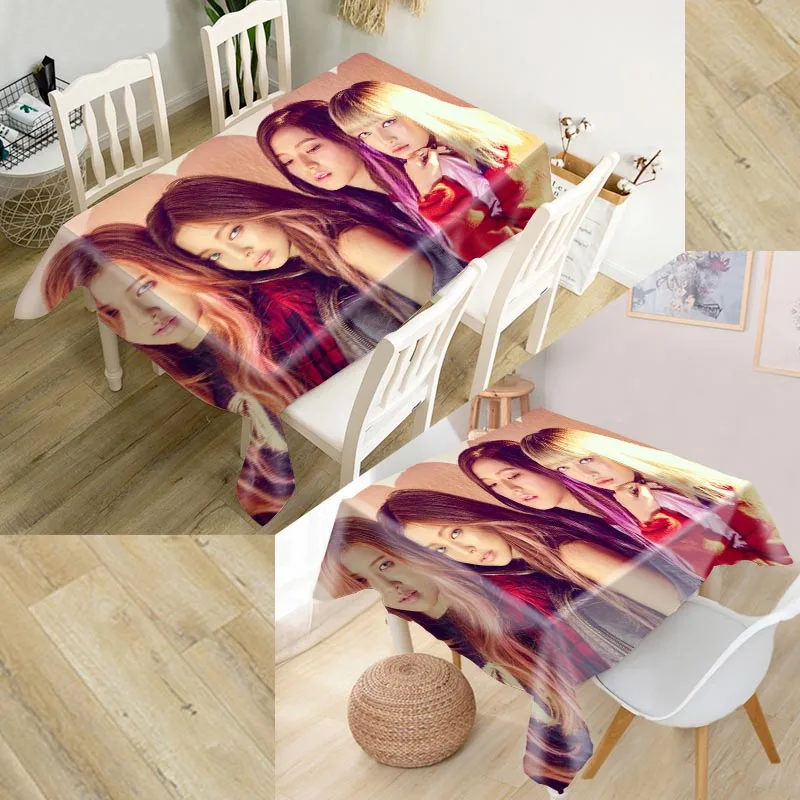 Shunqian Custom Blackpink Tablecloth Square /Rectangular Tablecloth For Wedding Table Cloth Cover TV Covers Tea Tablecloth
Shunqian Custom Blackpink Tablecloth Square /Rectangular Tablecloth For Wedding Table Cloth Cover TV Covers Tea Tablecloth