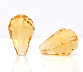 Glass Loose Beads Teardrop Champagne Transparent Faceted About 14mm(4/8")x 10mm(3/8"),Hole: Approx 1.3mm,4 PCs
Glass Loose Beads Teardrop Champagne Transparent Faceted About 14mm(4/8")x 10mm(3/8"),Hole: Approx 1.3mm,4 PCs