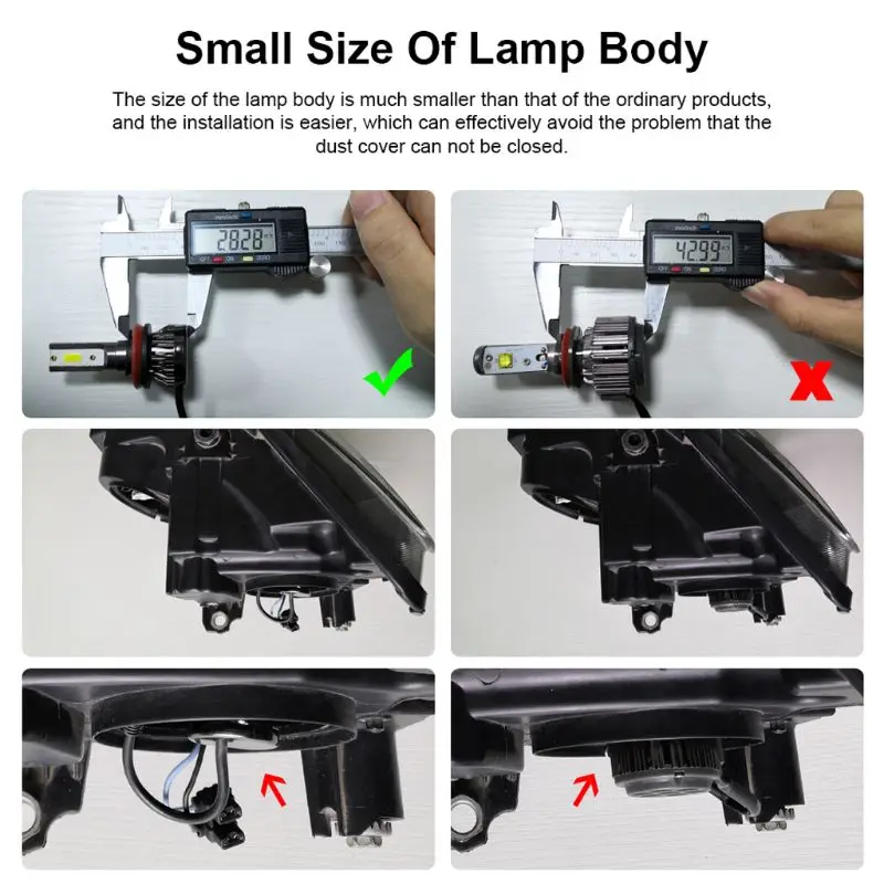 DC9-30V 36W 6000K 2Pcs Auto LED Headlight Fog Lights Car Headlamp White Light Color For H1
DC9-30V 36W 6000K 2Pcs Auto LED Headlight Fog Lights Car Headlamp White Light Color For H1