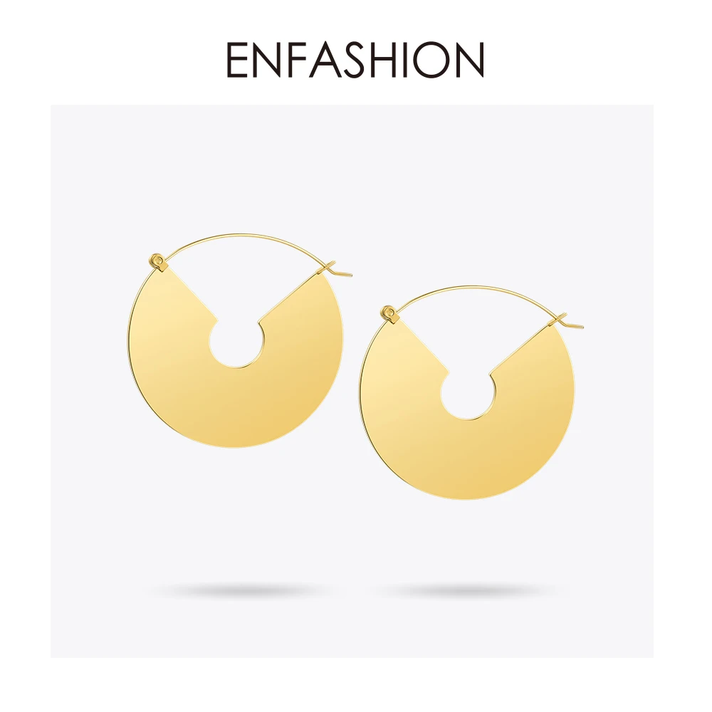 Enfashion Big Fan Earrings Circle Dangle Earings Gold color Oversize Drop Earrings For Women Long Earring Jewelry brinco E5299
Enfashion Big Fan Earrings Circle Dangle Earings Gold color Oversize Drop Earrings For Women Long Earring Jewelry brinco E5299