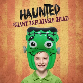 YHSBUY Haunted Inflatable Hats Head Halloween Party Toys