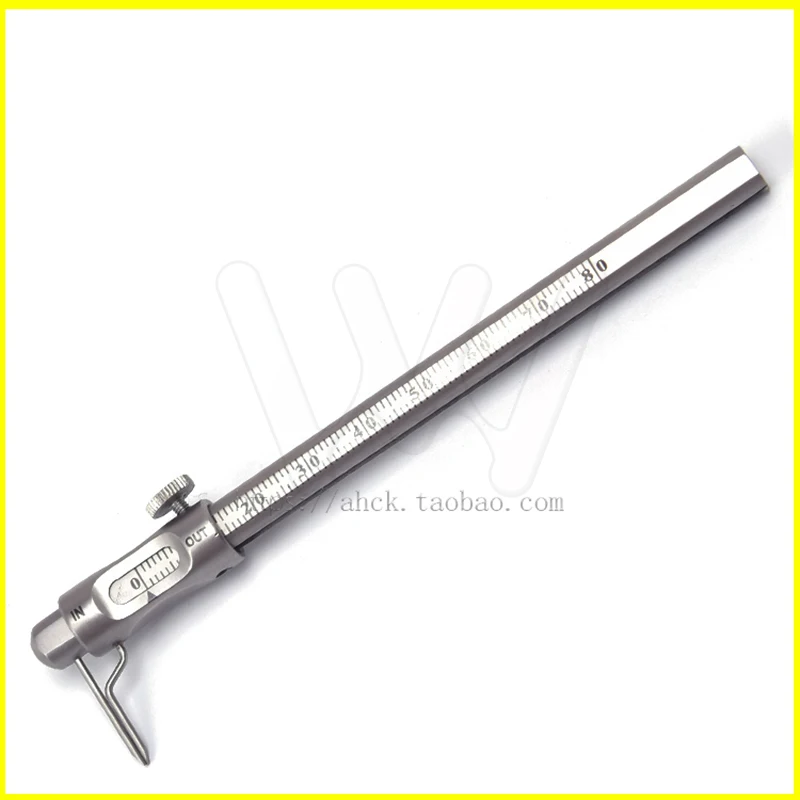 Vernier caliper with positioning pen type planting caliper vertical planting caliper high depth measuring ruler (2)