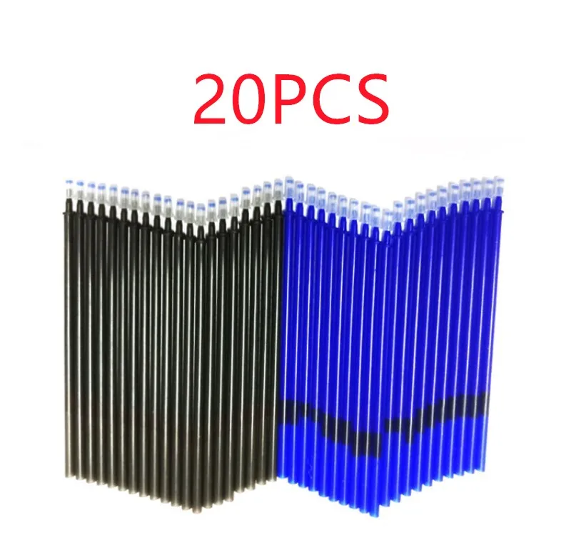 20Pcs/Set 0.5mm Blue Black Ink Office Gel Pen Erasable Refill Rod Magic Erasable Pen Refill School Stationery Writing Tool Gift
20Pcs/Set 0.5mm Blue Black Ink Office Gel Pen Erasable Refill Rod Magic Erasable Pen Refill School Stationery Writing Tool Gift