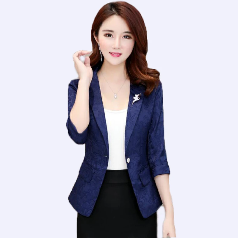 New fashion Seven-quarter sleeve blazers women 2023 spring short slim ladies suits outerwear white blazer female
New fashion Seven-quarter sleeve blazers women 2023 spring short slim ladies suits outerwear white blazer female