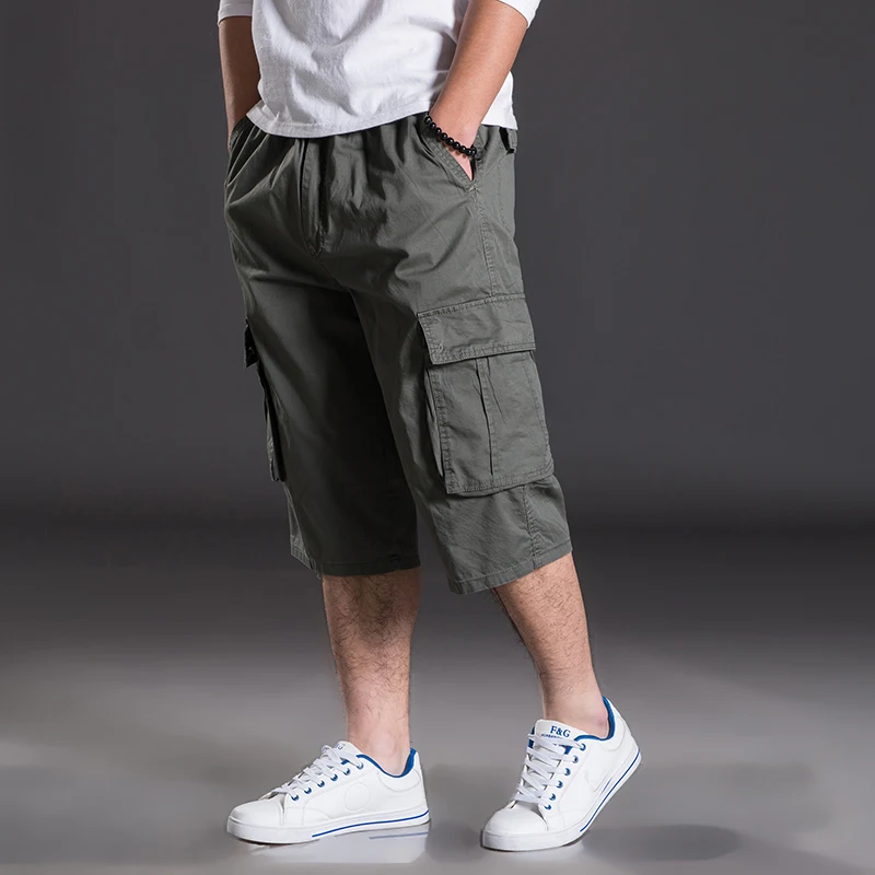 summer New Mens Cargo 7 seven Pants Casual loose Men Pant Multi Pocket Military Man Outdoors sweatpants Joggers Trousers XL-6XL
summer New Mens Cargo 7 seven Pants Casual loose Men Pant Multi Pocket Military Man Outdoors sweatpants Joggers Trousers XL-6XL