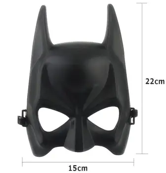 Batman Mask Halloween Party Masks Adult Upper Half Face PVC 23X16CM Masquerade Man Cosplay Cool Costume Kit
Batman Mask Halloween Party Masks Adult Upper Half Face PVC 23X16CM Masquerade Man Cosplay Cool Costume Kit