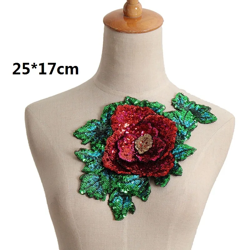 2pcs Wolesale Price Big Size Beautiful Red Sequins Flower Patches Tulle Patch Sewing on Garment /T-shirt/Dress/Jacket
2pcs Wolesale Price Big Size Beautiful Red Sequins Flower Patches Tulle Patch Sewing on Garment /T-shirt/Dress/Jacket