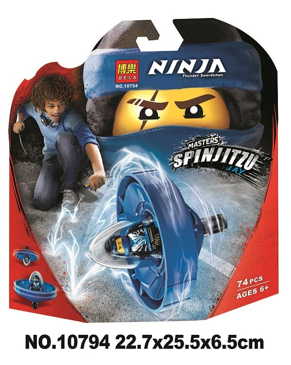 Bela 10794 Ninja Movie Jay - Spinjitzu Master Set Building Blocks Toys Compatible With Legoings
Bela 10794 Ninja Movie Jay - Spinjitzu Master Set Building Blocks Toys Compatible With Legoings